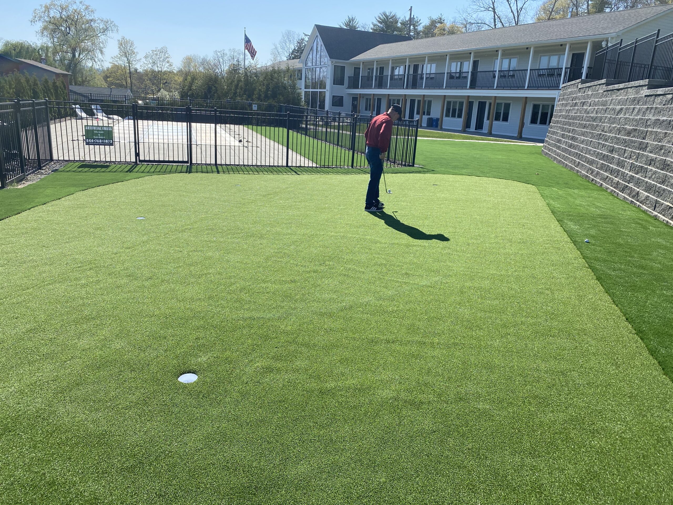Putting Green Installation in Houston, TX